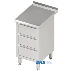 Table with 3 drawers Stalgast 980216455