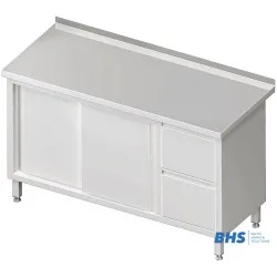 Table with 2 drawers and 2 sliding doors Stalgast 980356120