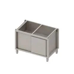 Stainless steel furniture module BHS-HoReCa 983585080K