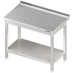Stainless steel table with shelves Stalgast 980046040