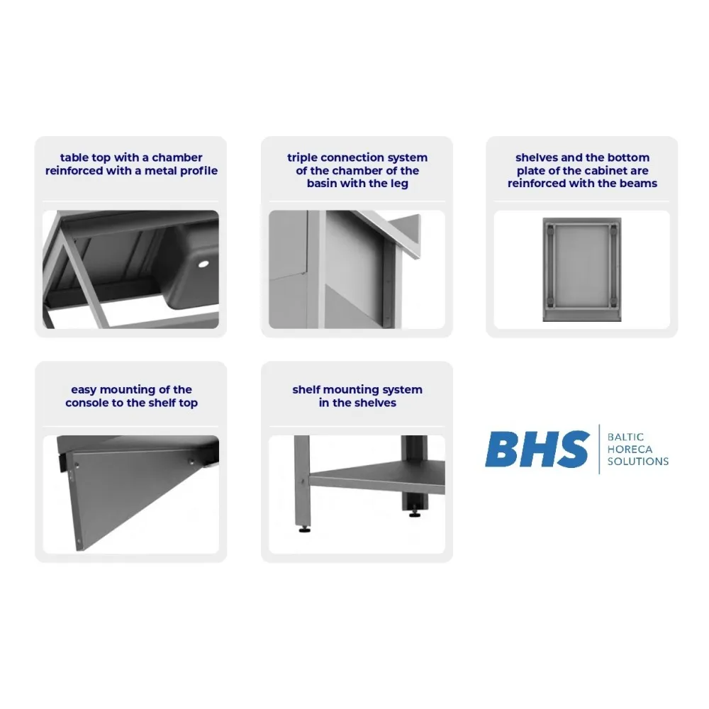 Easy-to-assemble shelf, depth 500 mm GREDIL 951885100