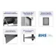 Easy-to-assemble shelf, depth 500 mm GREDIL 951885100