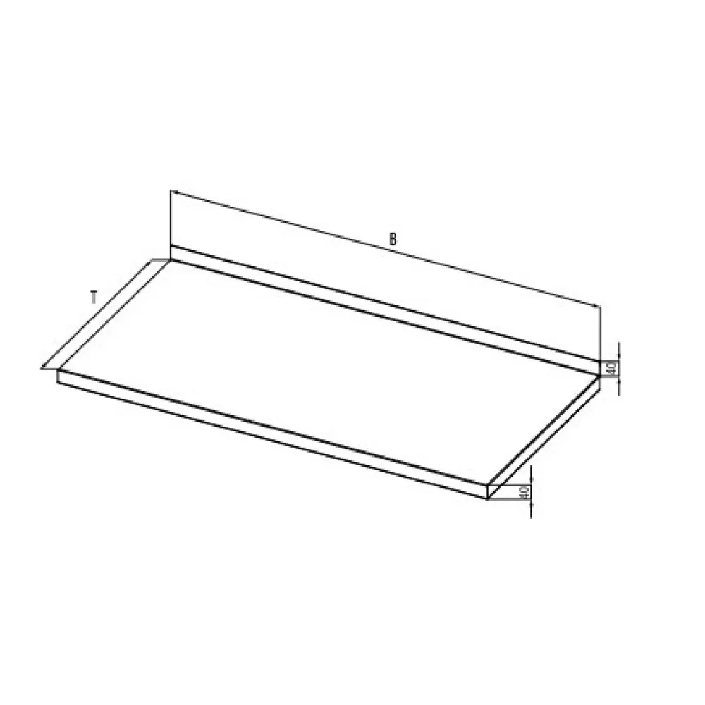 Stainless steel furniture module BHS-HoReCa 983706040