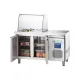 Counter refrigerator table without drawers Stalgast 832225