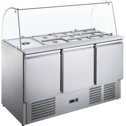 Counter refrigerator table without drawers Stalgast 832232