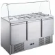 Counter refrigerator table without drawers Stalgast 832232