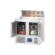 Counter refrigerator table without drawers Stalgast 832328