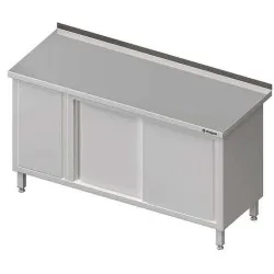 Table with 2 sliding and 1 hinged doors Stalgast 980566120