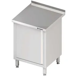 Stainless steel table with door Stalgast 980146045