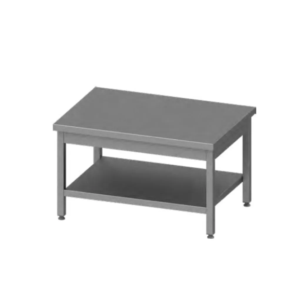 Easy-to-assemble low central table with shelf GREDIL 954257150