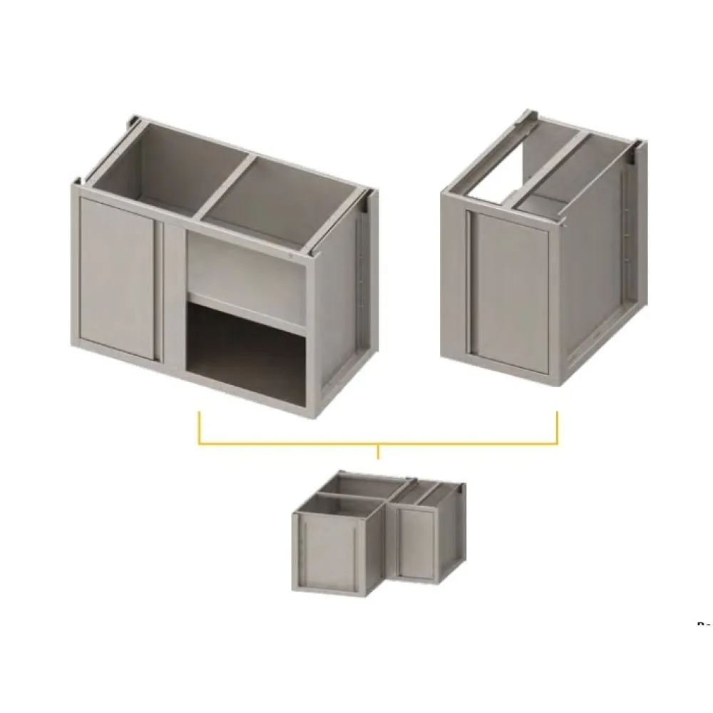 Stainless steel furniture module BHS-HoReCa 944955115F+944965040F