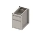 Stainless steel furniture module BHS-HoReCa 943595045F