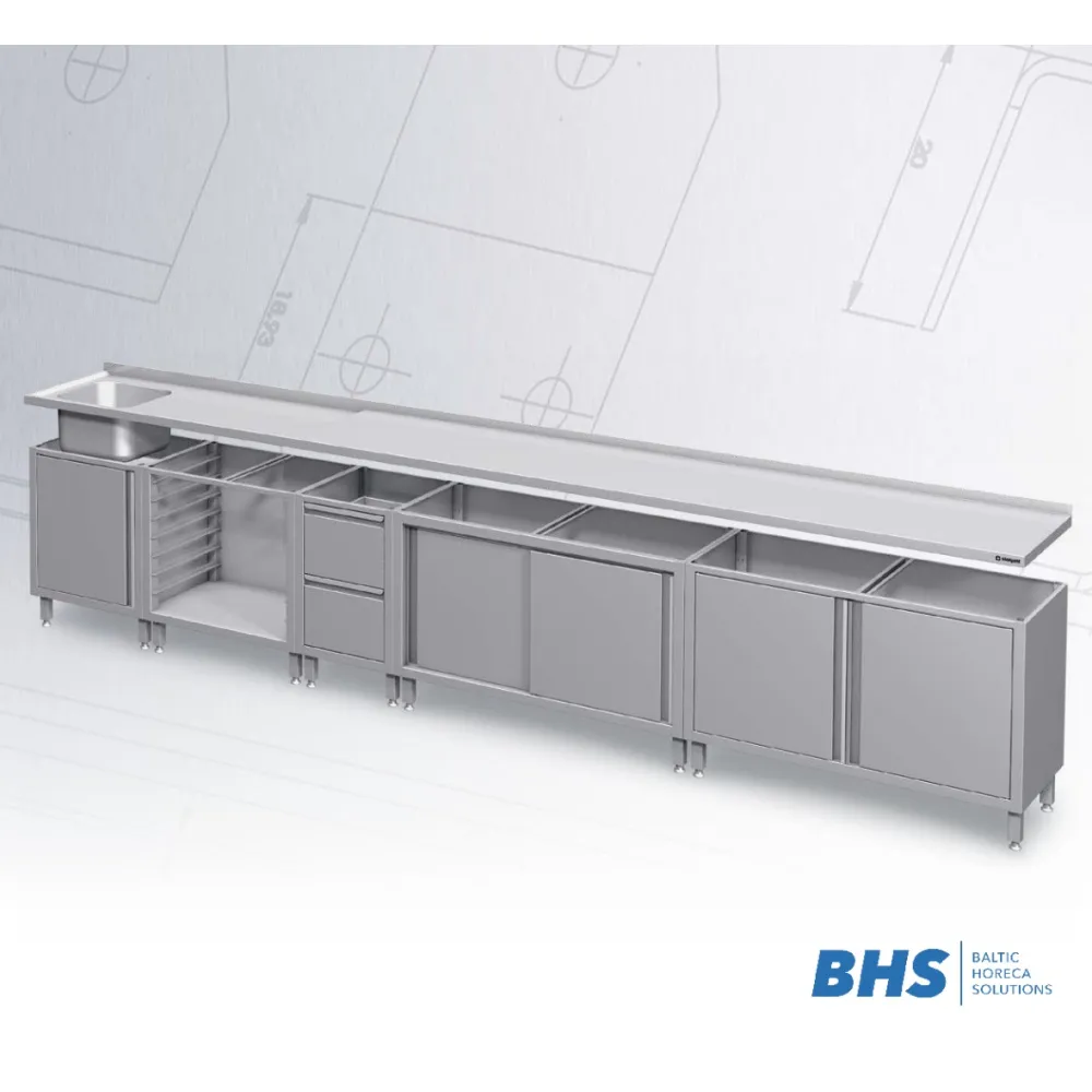 Stainless steel furniture module BHS-HoReCa 943665060F