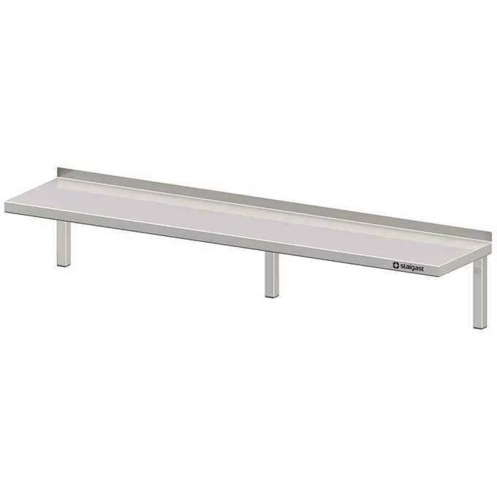 Stainless steel wall shelf Stalgast 981823140