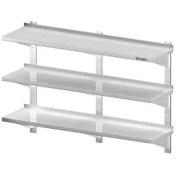 Stainless steel wall shelf Stalgast 981803140