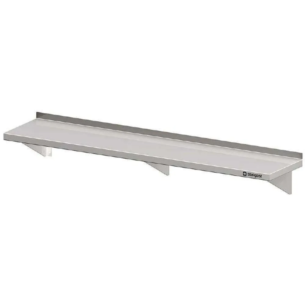 Stainless steel wall shelf Stalgast 981743140