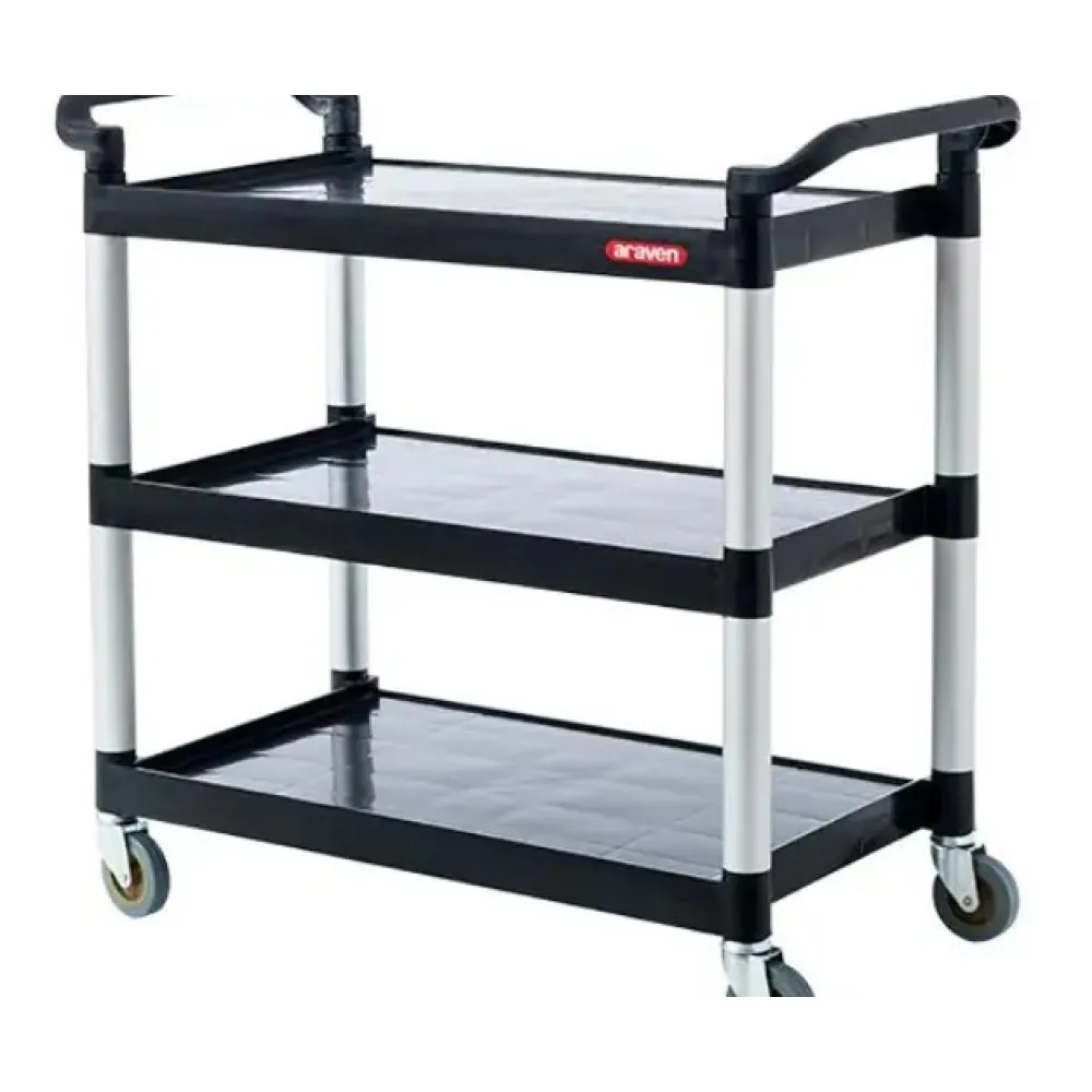 Polypropylene service trolley ARAVEN AR61217