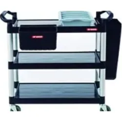 Polypropylene service trolley ARAVEN AR61217