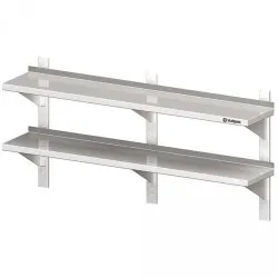 Stainless steel wall shelf Stalgast 981783140