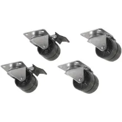 Wheel set for chest freezers Stalgast 883001