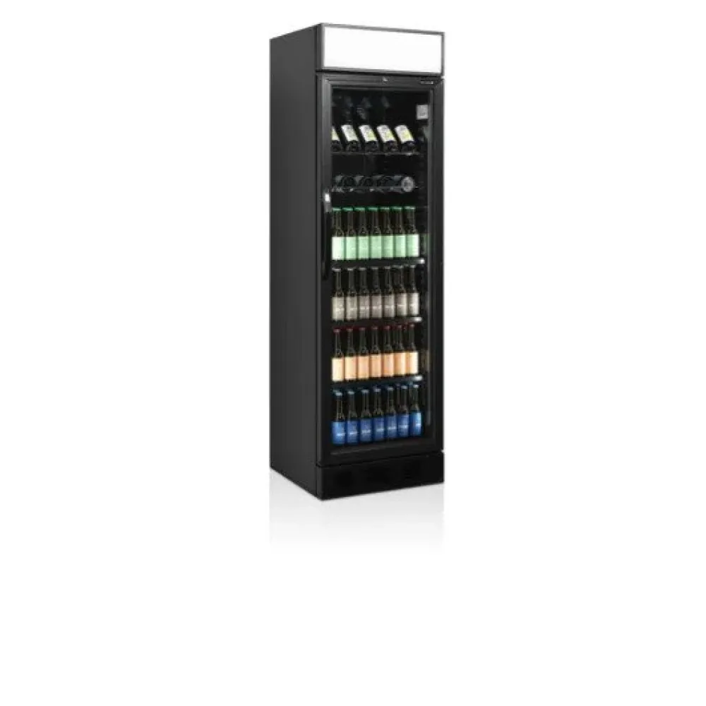 Refrigerated display cabinet TEFCOLD CEV425CP BLACK