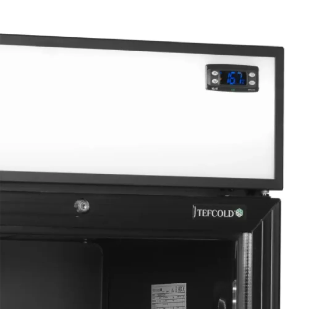 Refrigerated display cabinet TEFCOLD CEV435CP BLACK