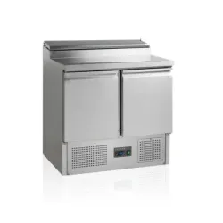 Counter refrigerator table without drawers TEFCOLD GSS20