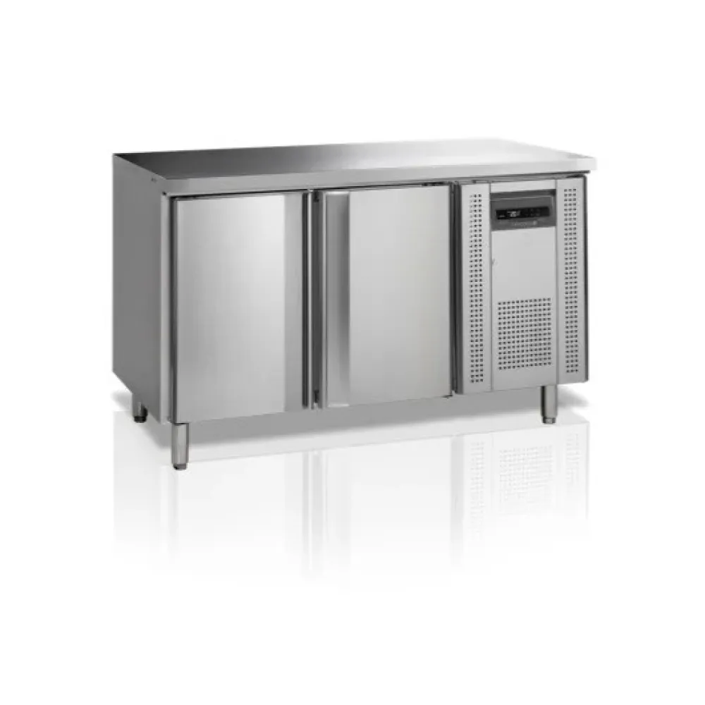 Counter refrigerator table without drawers TEFCOLD CK7210/-SP