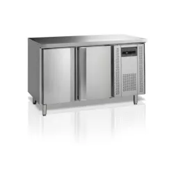 Counter refrigerator table without drawers TEFCOLD CK7210/-SP
