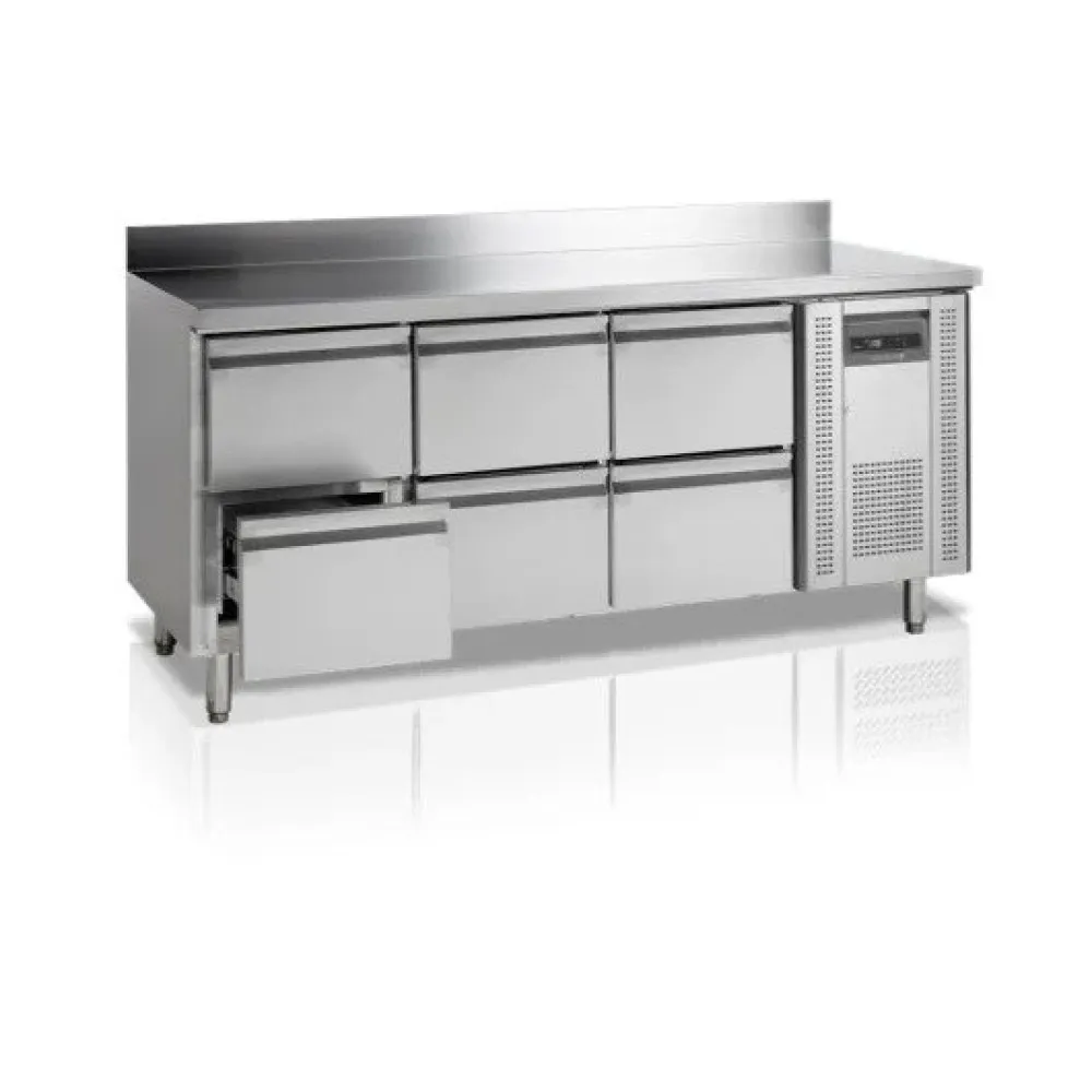 Refrigerated counter with drawers TEFCOLD CK7360