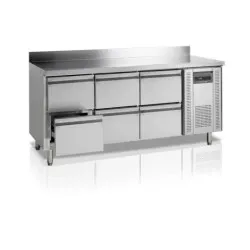 Refrigerated counter with drawers TEFCOLD CK7360