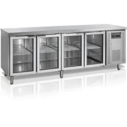 Counter refrigerator table without drawers TEFCOLD CK7410G