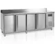 Counter refrigerator table without drawers TEFCOLD SK6410