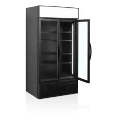 Refrigerated display cabinet TEFCOLD FSC1000H-BLACK