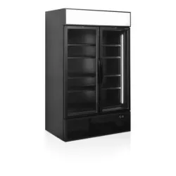 Refrigerated display cabinet TEFCOLD FSC1200H-BLACK