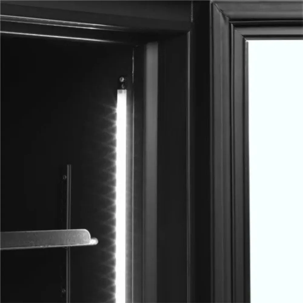 Refrigerated display cabinet TEFCOLD FSC1200H-BLACK