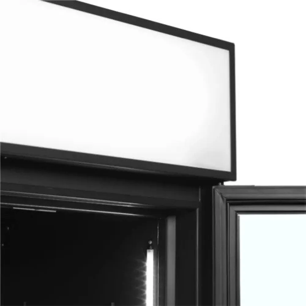 Refrigerated display cabinet TEFCOLD FSC1200H-BLACK