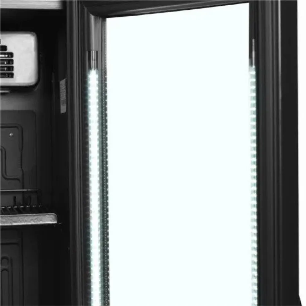 Refrigerated display cabinet TEFCOLD FSC175H-BLACK