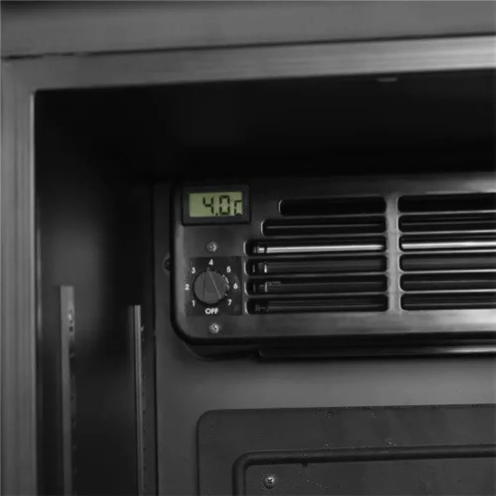 Refrigerated display cabinet TEFCOLD FSC175H-BLACK