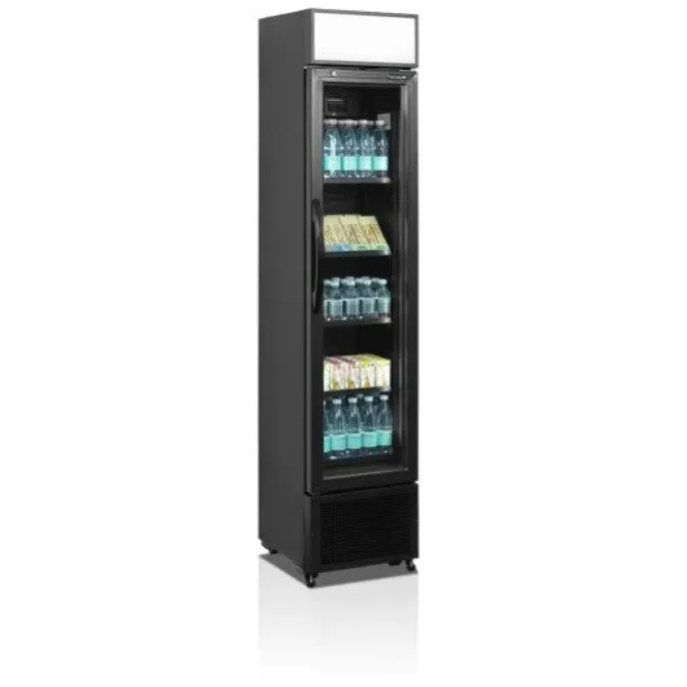 Refrigerated display cabinet TEFCOLD FSC175H-BLACK