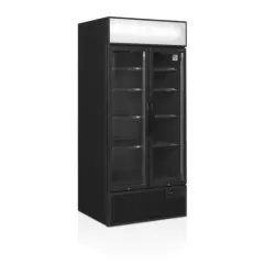 Refrigerated display cabinet TEFCOLD FSC891H BLACK