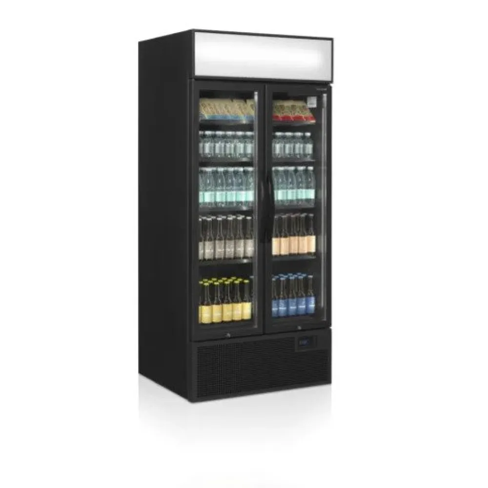 Refrigerated display cabinet TEFCOLD FSC891H BLACK