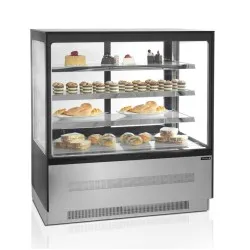 Pastry Display Cabinet TEFCOLD LPD903F/Black