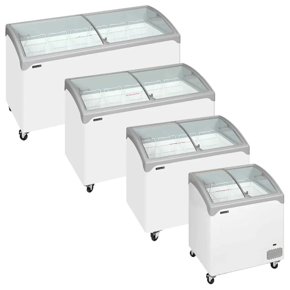Ice cream chest freezer TEFCOLD NIC302SCEB