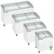 Ice cream chest freezer TEFCOLD NIC302SCEB