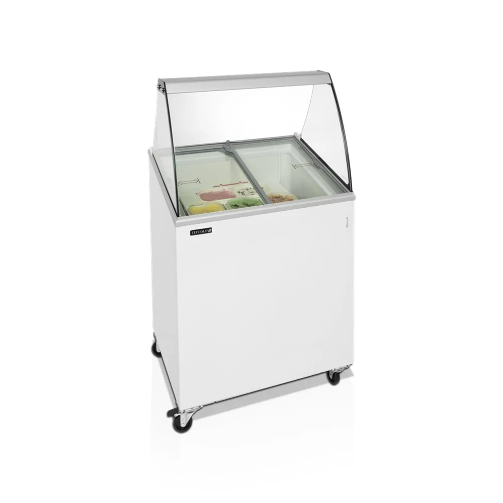 Ice Cream Display Cabinet TEFCOLD IC201SCE+SO