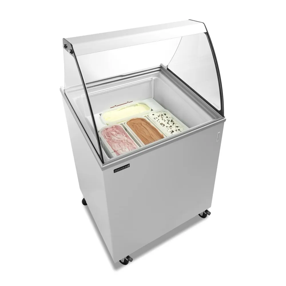 Ice Cream Display Cabinet TEFCOLD IC201SCE+SO