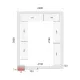 Modular shelving system TEFCOLD 45722