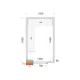Modular shelving system TEFCOLD 45866