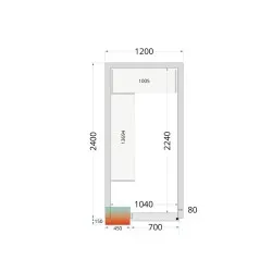 Modular shelving system TEFCOLD 46199